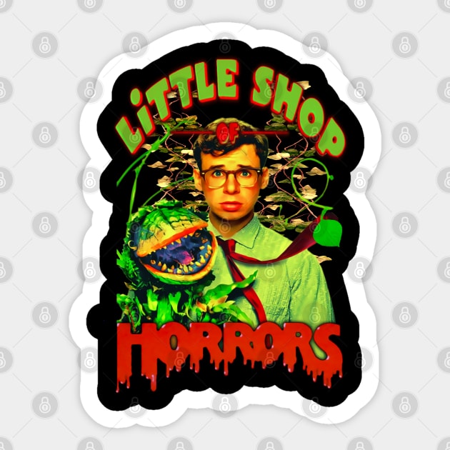 Little Shop Of Horrors, Classic Horror, (Version 1) Sticker by The Dark Vestiary